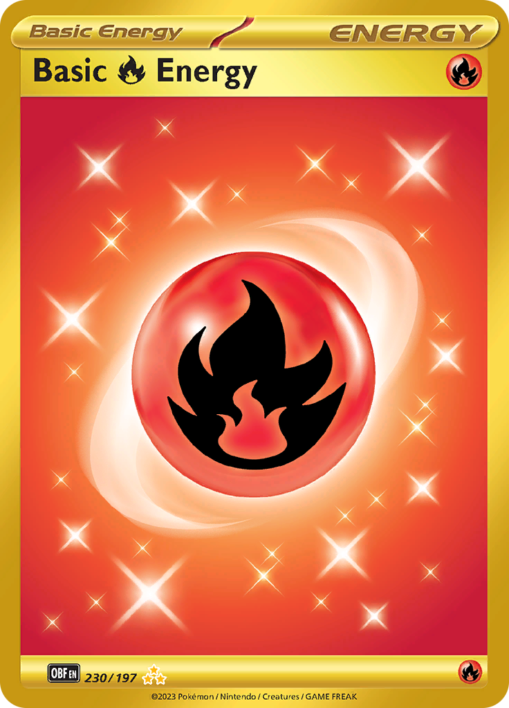 Basic Fire Energy (230/197) [Scarlet & Violet: Obsidian Flames] | Eastridge Sports Cards & Games