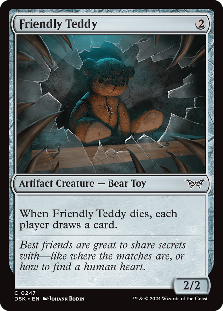 Friendly Teddy [Duskmourn: House of Horror] | Eastridge Sports Cards & Games