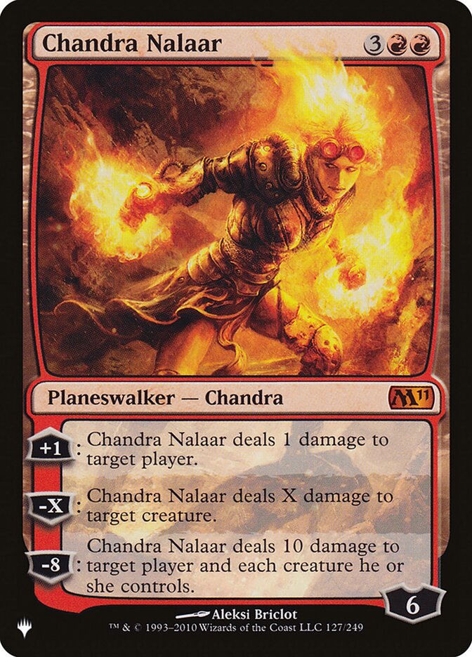 Chandra Nalaar [The List] | Eastridge Sports Cards & Games