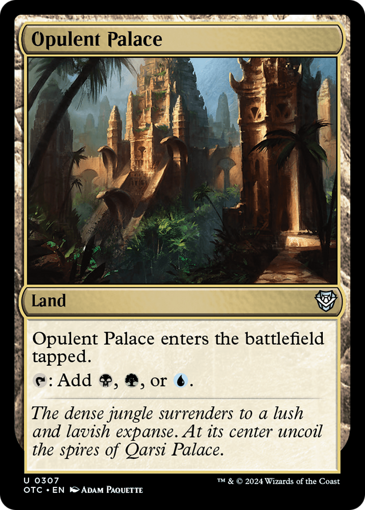 Opulent Palace [Outlaws of Thunder Junction Commander] | Eastridge Sports Cards & Games
