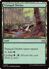 Tranquil Thicket [Duskmourn: House of Horror Commander] | Eastridge Sports Cards & Games