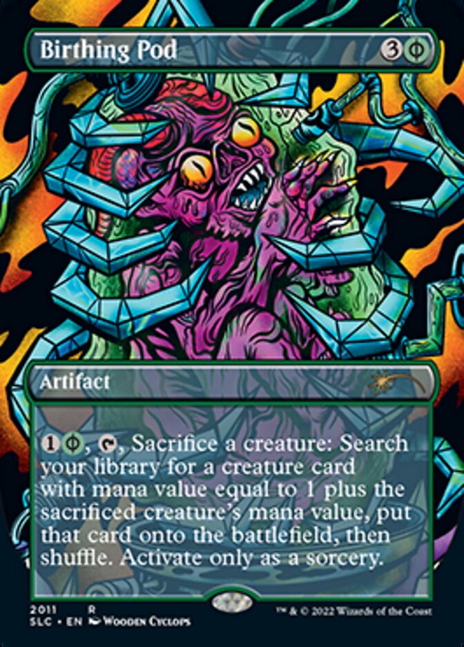 Birthing Pod (Borderless Alternate Art) [Secret Lair Countdown Kit] | Eastridge Sports Cards & Games