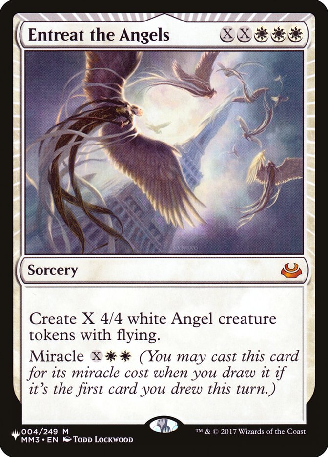 Entreat the Angels [The List] | Eastridge Sports Cards & Games
