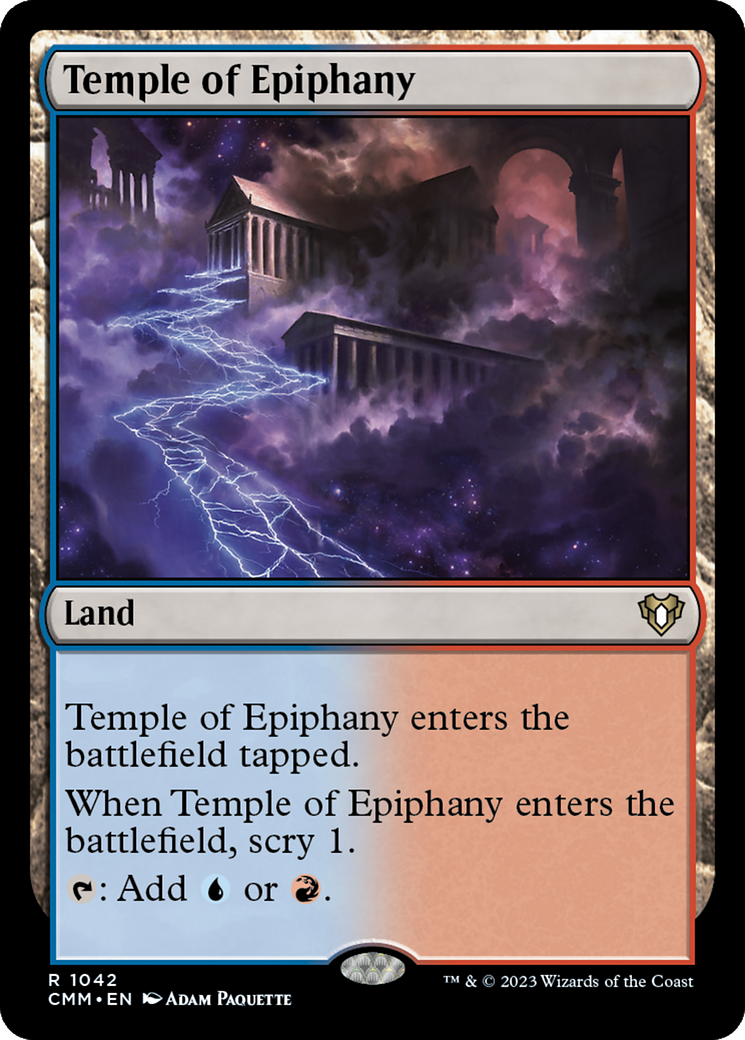 Temple of Epiphany [Commander Masters] | Eastridge Sports Cards & Games