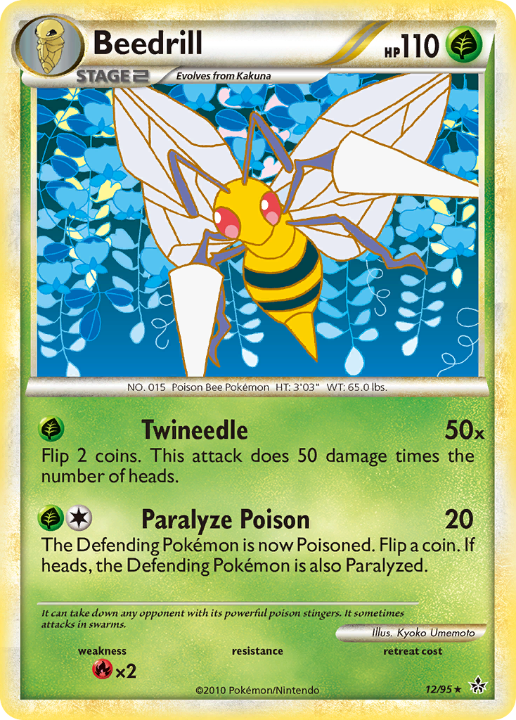 Beedrill (12/95) [HeartGold & SoulSilver: Unleashed] | Eastridge Sports Cards & Games