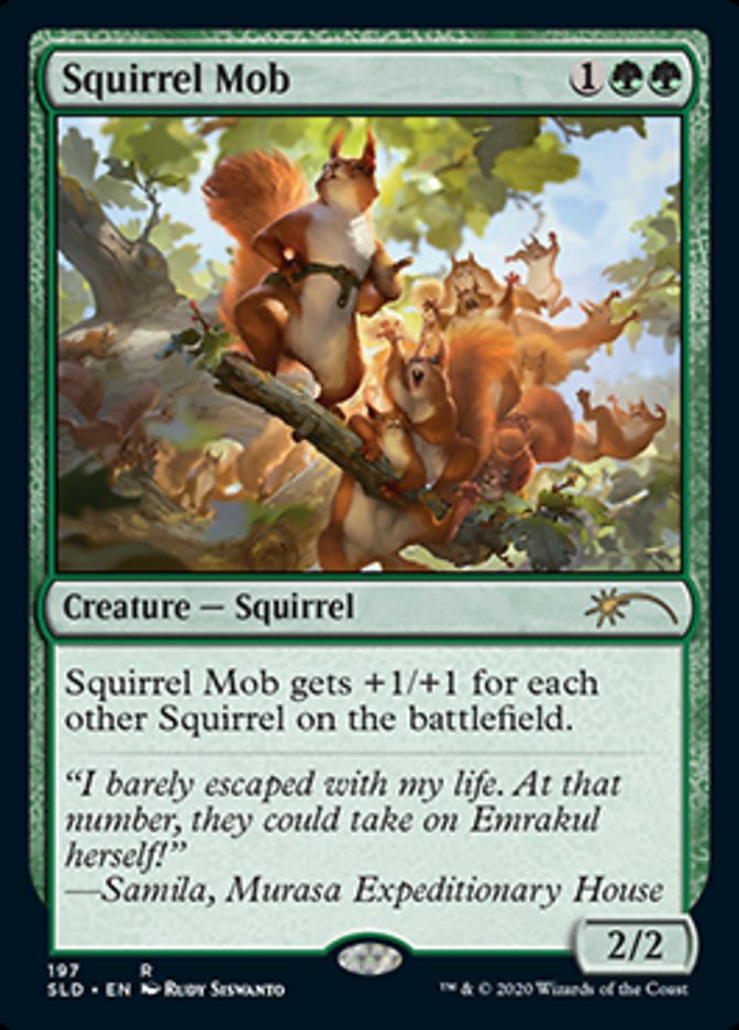 Squirrel Mob [Secret Lair Drop Series] | Eastridge Sports Cards & Games