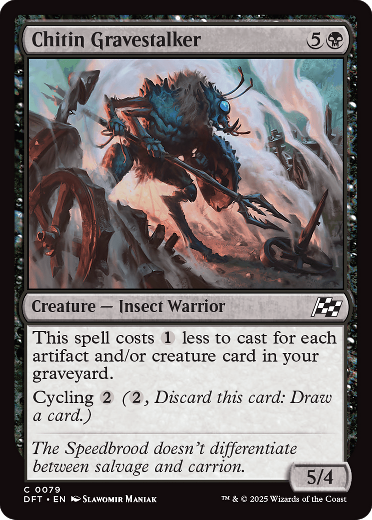 Chitin Gravestalker [Aetherdrift] | Eastridge Sports Cards & Games
