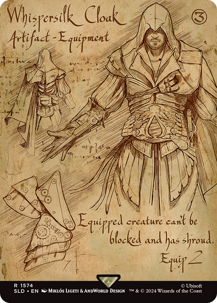 Whispersilk Cloak [Secret Lair Drop Series] | Eastridge Sports Cards & Games