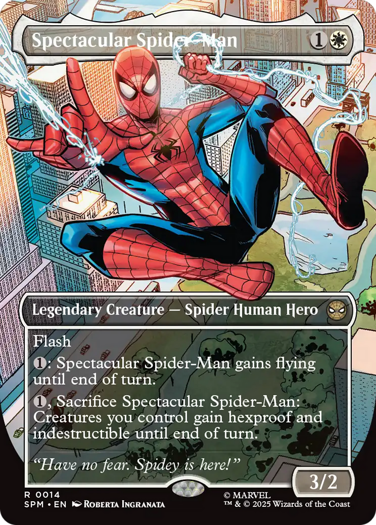 Spectacular Spider-Man (Borderless) [Marvel's Spider-Man] | Eastridge Sports Cards & Games