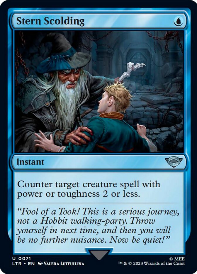 Stern Scolding [The Lord of the Rings: Tales of Middle-Earth] | Eastridge Sports Cards & Games