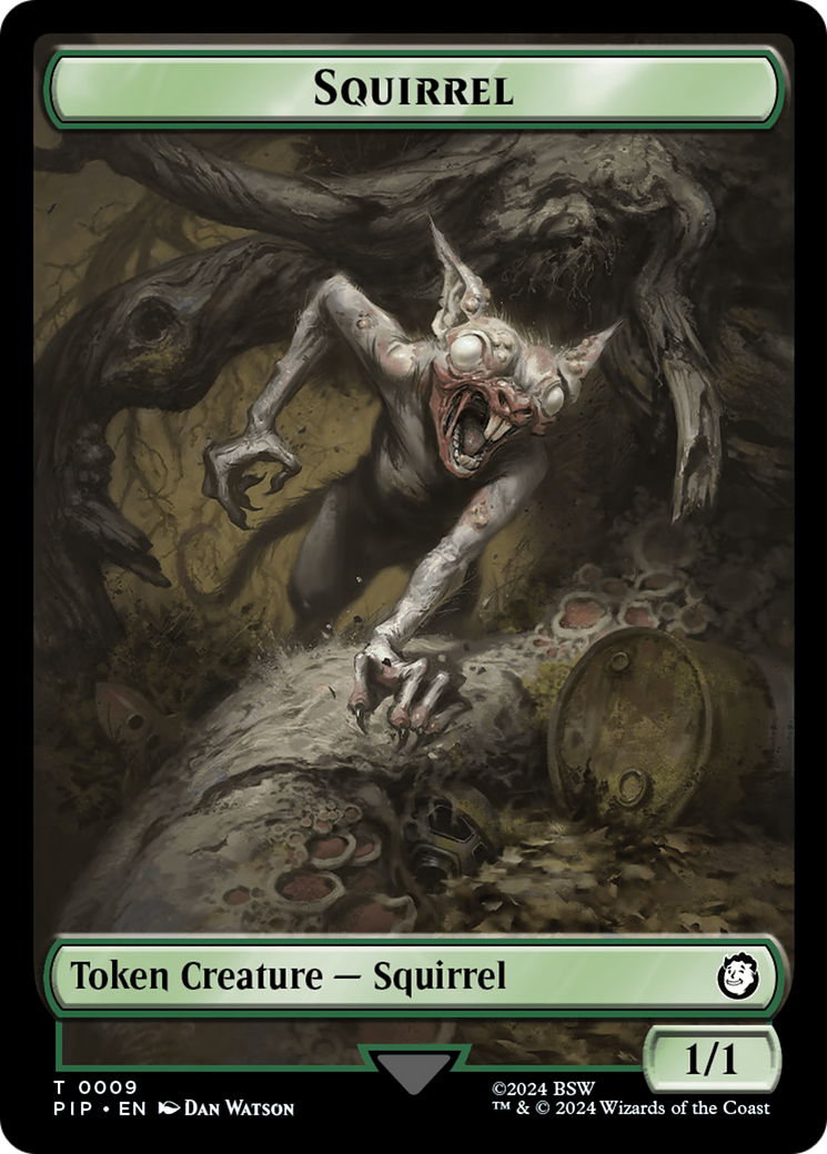 Food (013) // Squirrel Double-Sided Token [Fallout Tokens] | Eastridge Sports Cards & Games