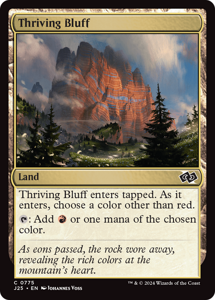 Thriving Bluff [Foundations Jumpstart] | Eastridge Sports Cards & Games