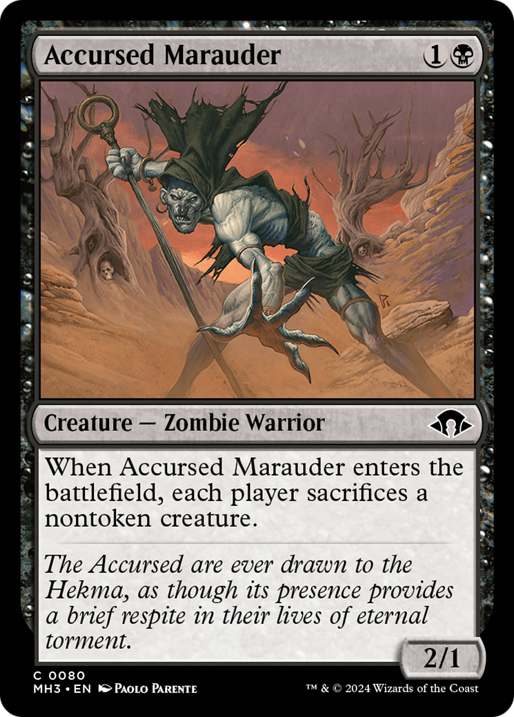 Accursed Marauder [Modern Horizons 3] | Eastridge Sports Cards & Games