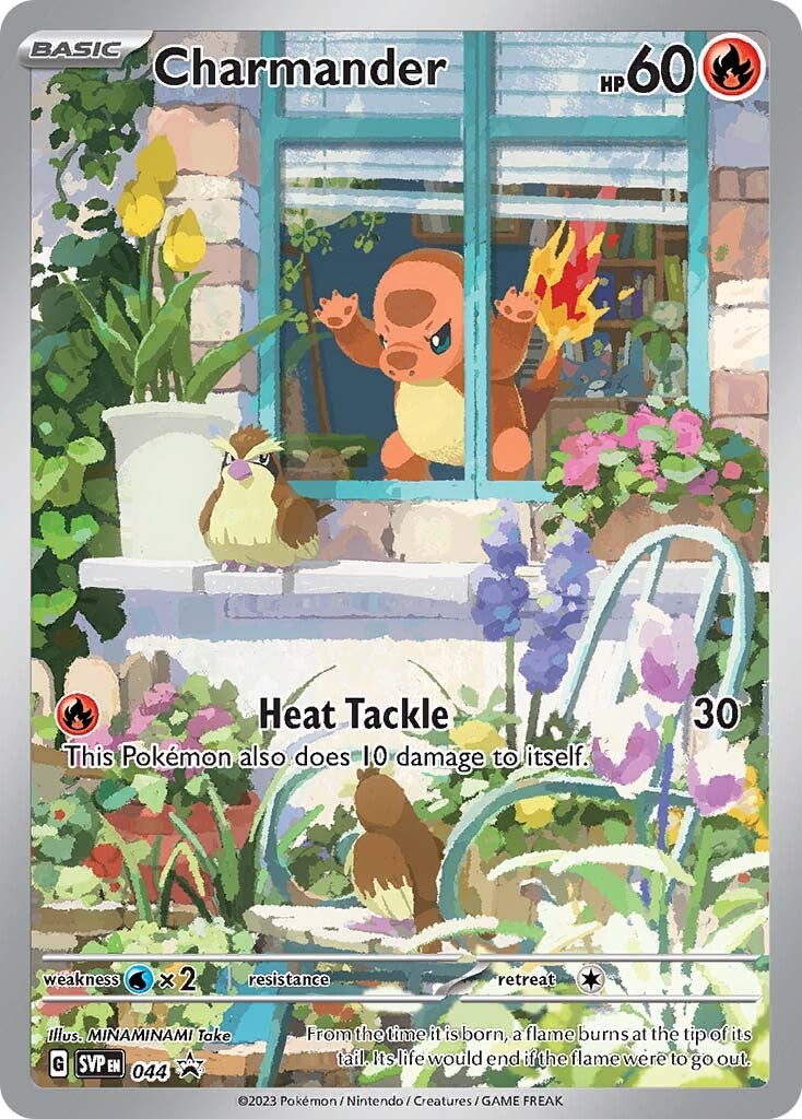 Charmander (044) (Pokemon Center Exclusive) [Scarlet & Violet: Black Star Promos] | Eastridge Sports Cards & Games