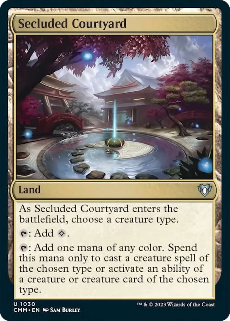 Secluded Courtyard [Commander Masters] | Eastridge Sports Cards & Games