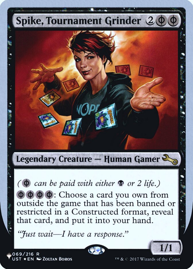Spike, Tournament Grinder (Unfinity Foil Edition) [The List] | Eastridge Sports Cards & Games
