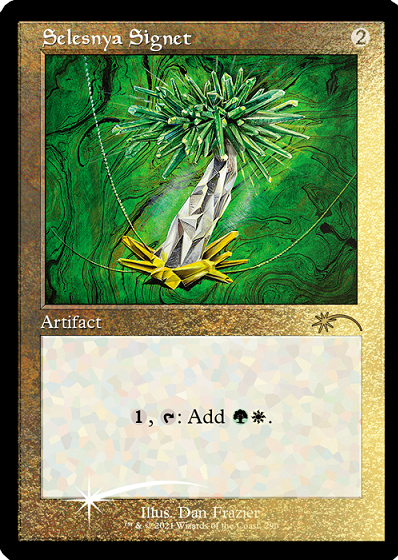 Selesnya Signet (Retro) (Foil Etched) [Secret Lair Drop Series] | Eastridge Sports Cards & Games