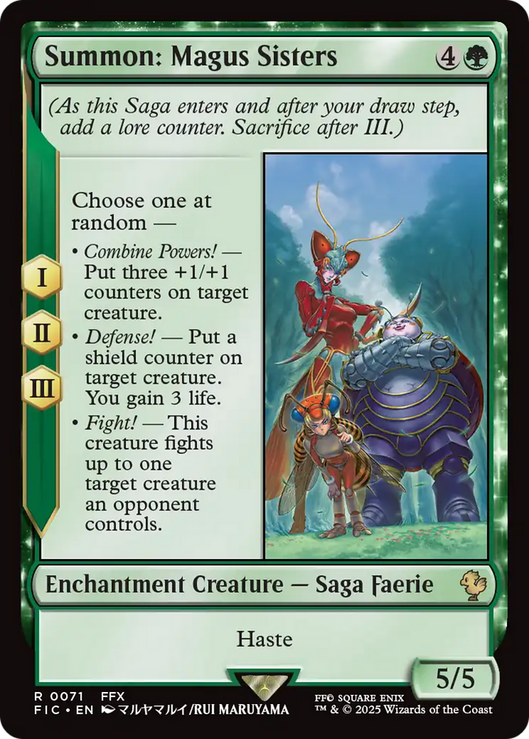 Summon: Magus Sisters [FINAL FANTASY Commander] | Eastridge Sports Cards & Games
