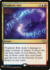 Prophetic Bolt [The List] | Eastridge Sports Cards & Games