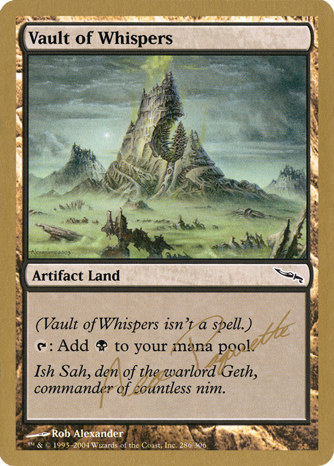 Vault of Whispers (Aeo Paquette) [World Championship Decks 2004] | Eastridge Sports Cards & Games