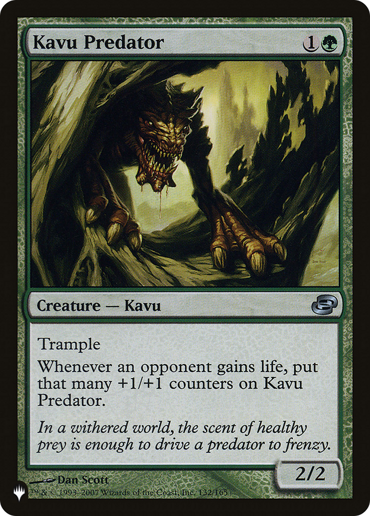 Kavu Predator [The List] | Eastridge Sports Cards & Games