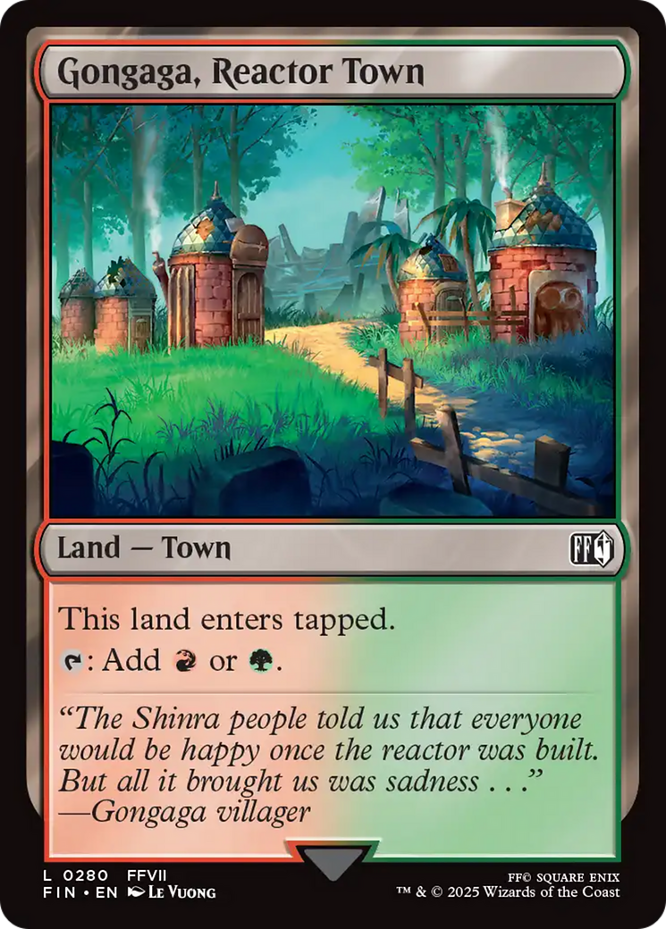 Gongaga, Reactor Town [FINAL FANTASY] | Eastridge Sports Cards & Games