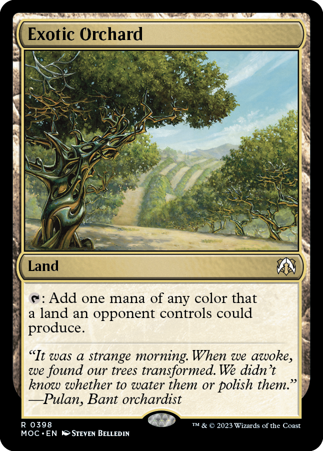 Exotic Orchard [March of the Machine Commander] | Eastridge Sports Cards & Games