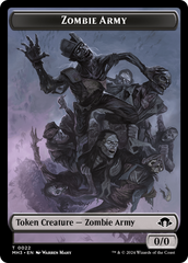 Servo // Zombie Army Double-Sided Token [Modern Horizons 3 Tokens] | Eastridge Sports Cards & Games