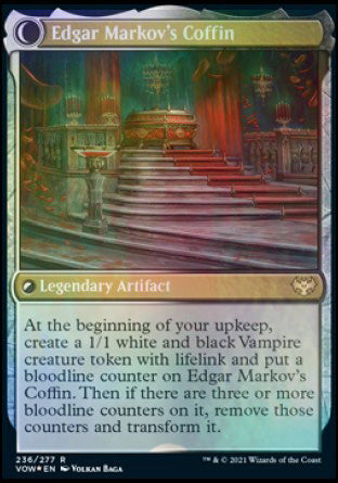 Edgar, Charmed Groom // Edgar Markov's Coffin [Innistrad: Crimson Vow Prerelease Promos] | Eastridge Sports Cards & Games