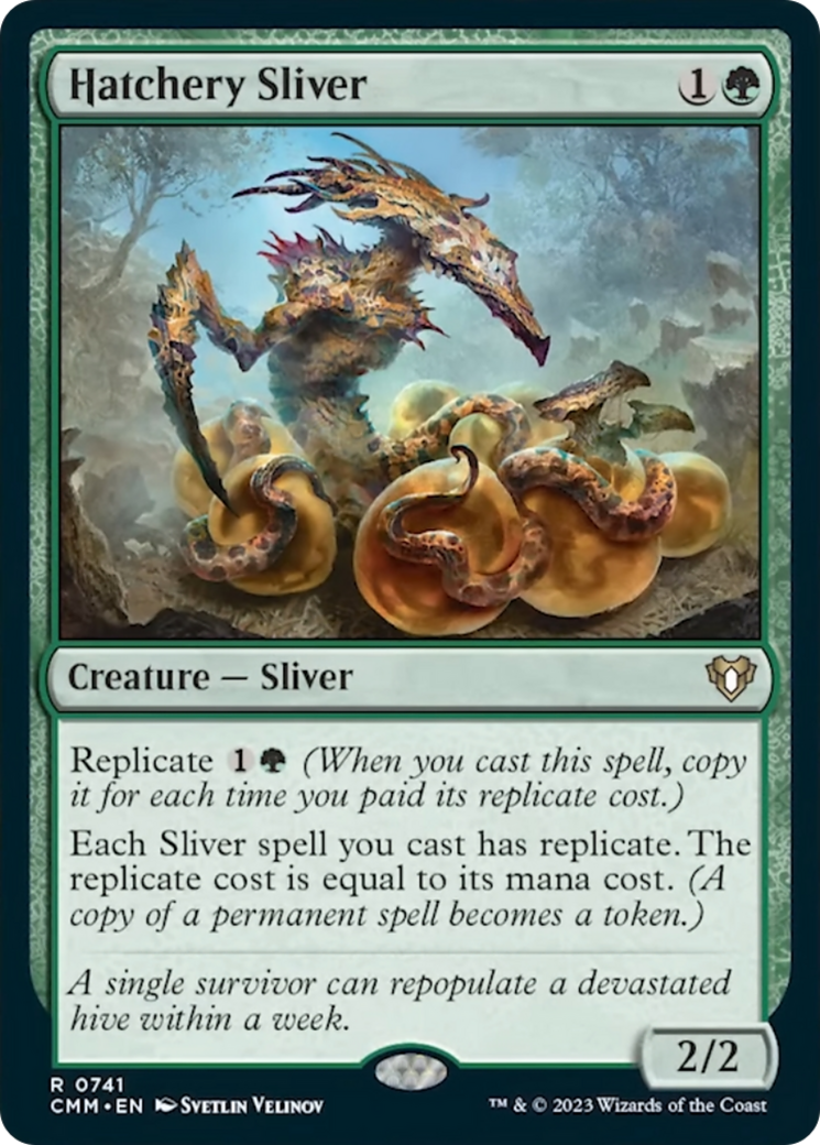 Hatchery Sliver [Commander Masters] | Eastridge Sports Cards & Games