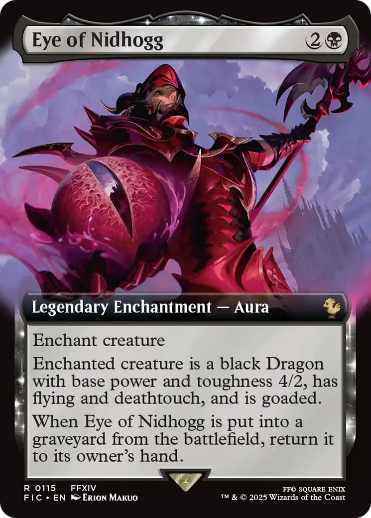 Eye of Nidhogg (Extended Art) [FINAL FANTASY Commander] | Eastridge Sports Cards & Games