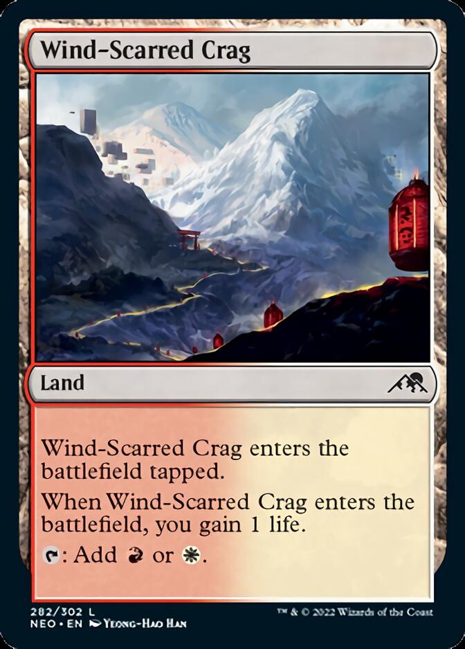 Wind-Scarred Crag [Kamigawa: Neon Dynasty] | Eastridge Sports Cards & Games