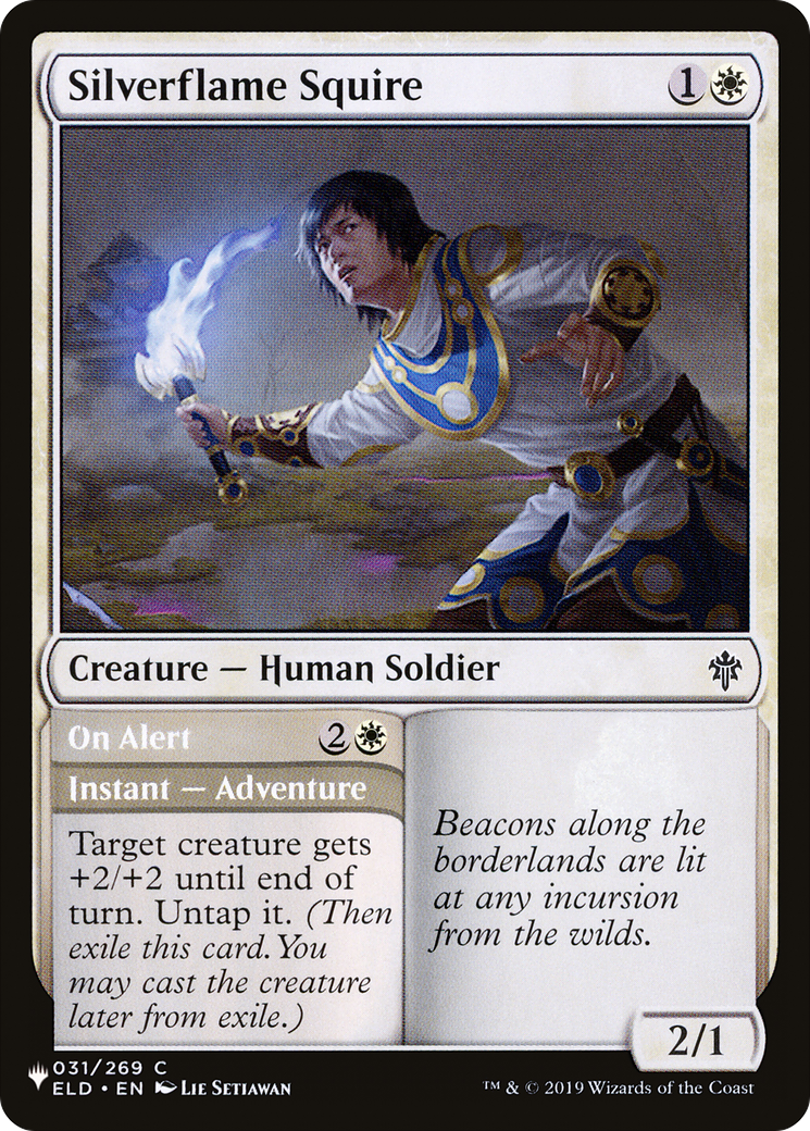 Silverflame Squire [The List] | Eastridge Sports Cards & Games