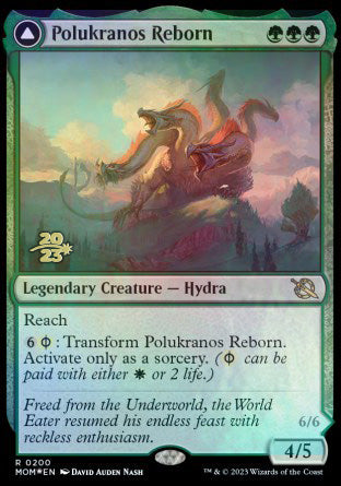 Polukranos Reborn // Polukranos, Engine of Ruin [March of the Machine Prerelease Promos] | Eastridge Sports Cards & Games