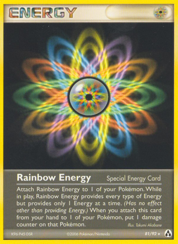 Rainbow Energy (81/92) [EX: Legend Maker] | Eastridge Sports Cards & Games