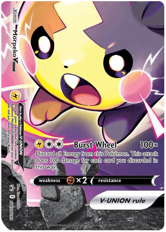 Morpeko V-Union (SWSH289) [Sword & Shield: Black Star Promos] | Eastridge Sports Cards & Games