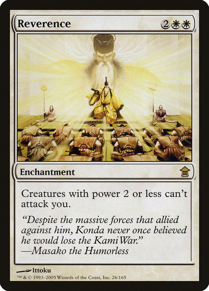 Reverence [Saviors of Kamigawa] | Eastridge Sports Cards & Games