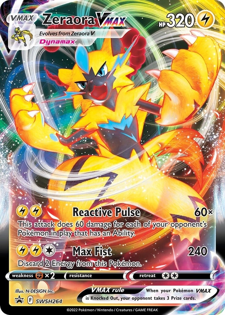 Zeraora VMAX (SWSH264) [Sword & Shield: Black Star Promos] | Eastridge Sports Cards & Games