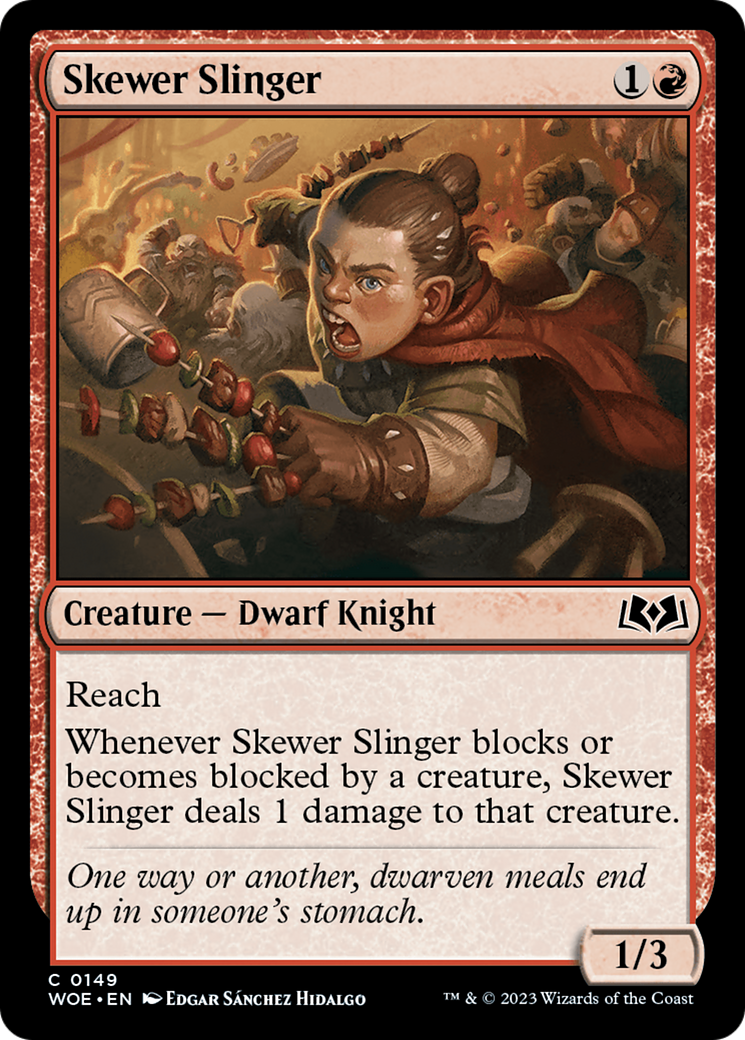 Skewer Slinger [Wilds of Eldraine] | Eastridge Sports Cards & Games