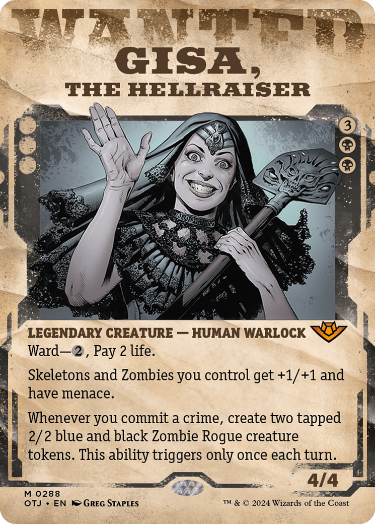 Gisa, the Hellraiser (Showcase) [Outlaws of Thunder Junction] | Eastridge Sports Cards & Games