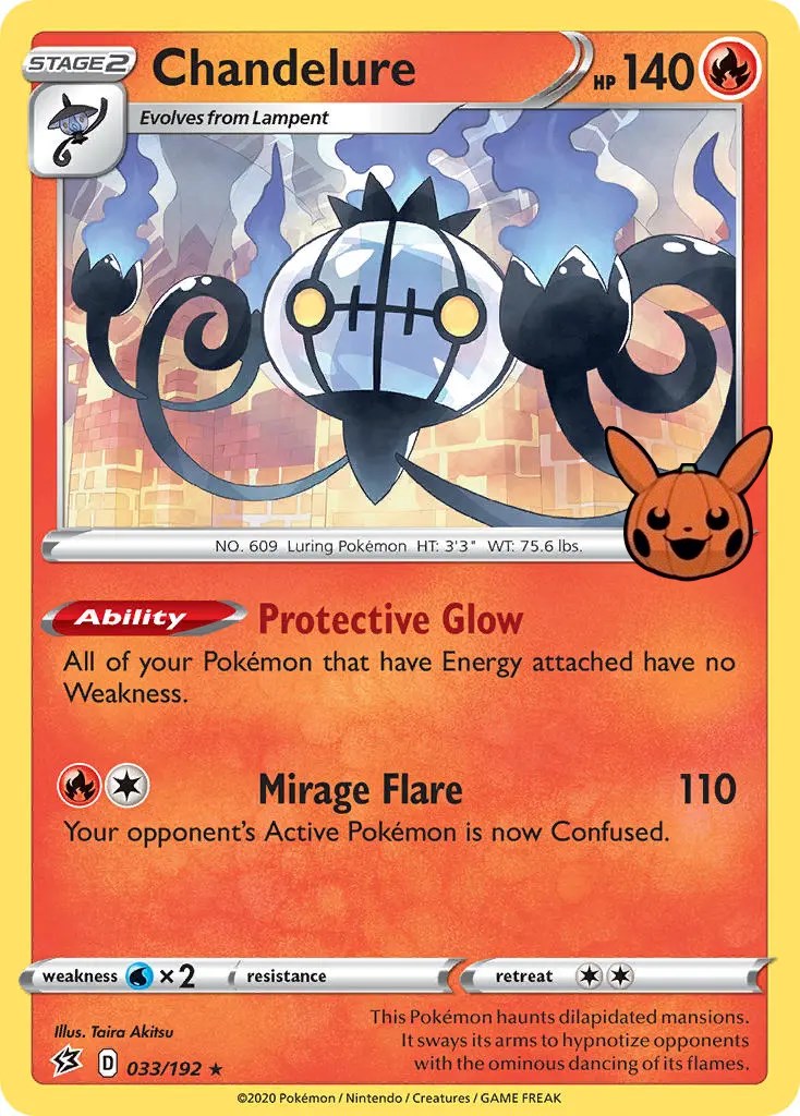 Chandelure (033/192) [Trick or Trade] | Eastridge Sports Cards & Games