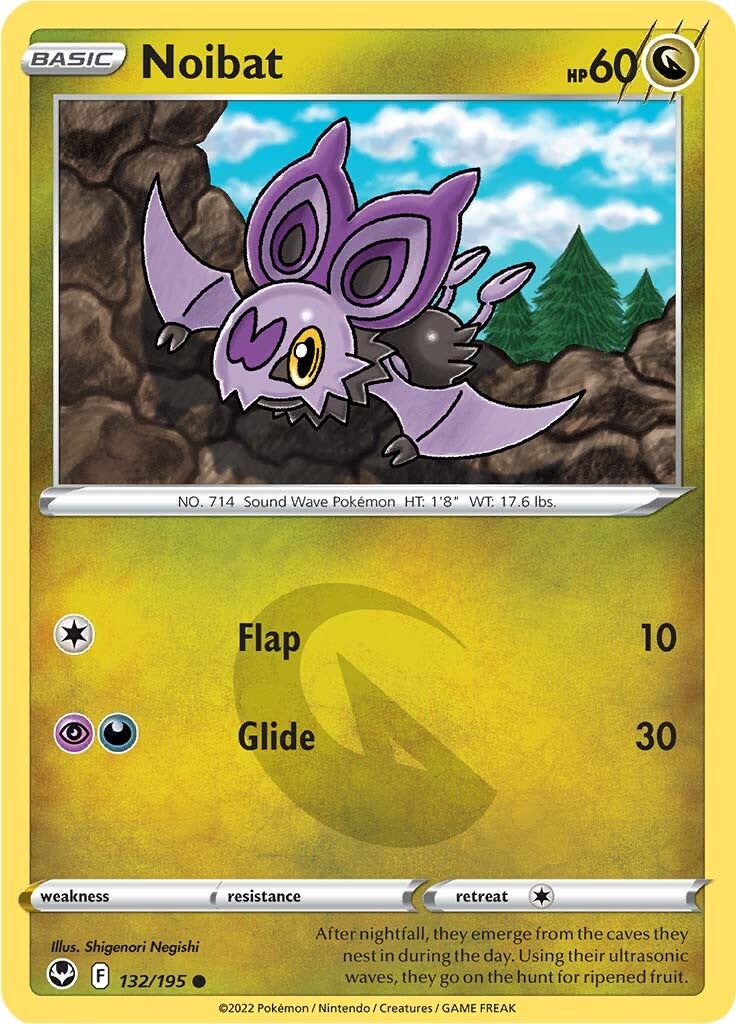 Noibat (132/195) [Sword & Shield: Silver Tempest] | Eastridge Sports Cards & Games