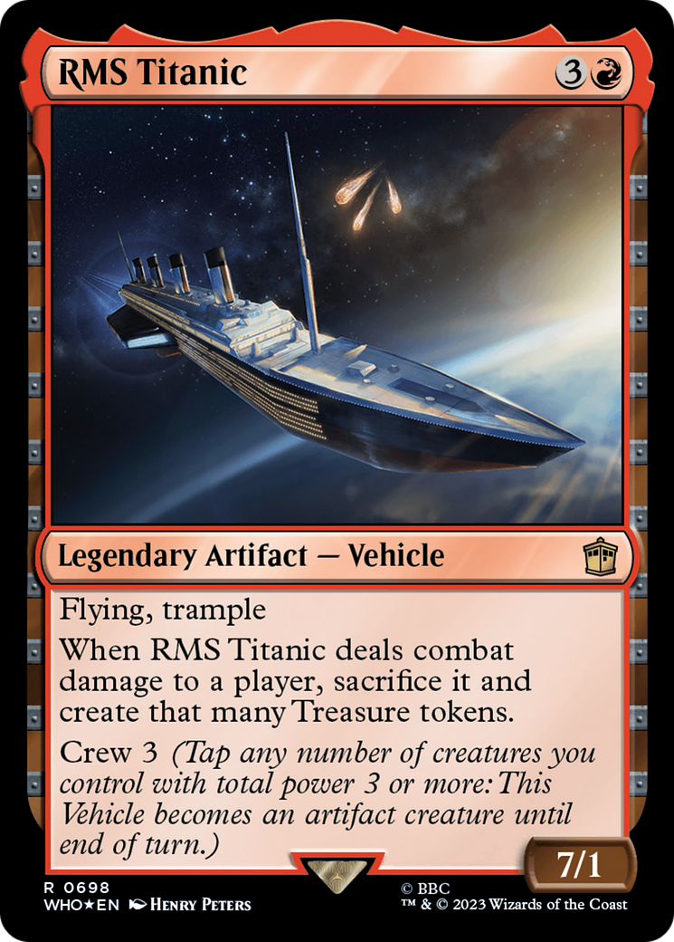 RMS Titanic (Surge Foil) [Doctor Who] | Eastridge Sports Cards & Games