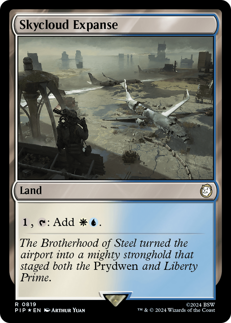 Skycloud Expanse (Surge Foil) [Fallout] | Eastridge Sports Cards & Games