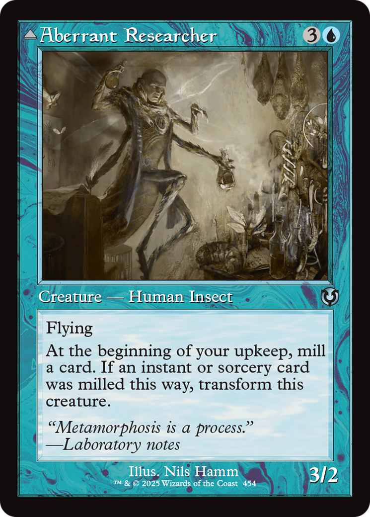 Aberrant Researcher // Perfected Form (Retro Frame) [Innistrad Remastered] | Eastridge Sports Cards & Games