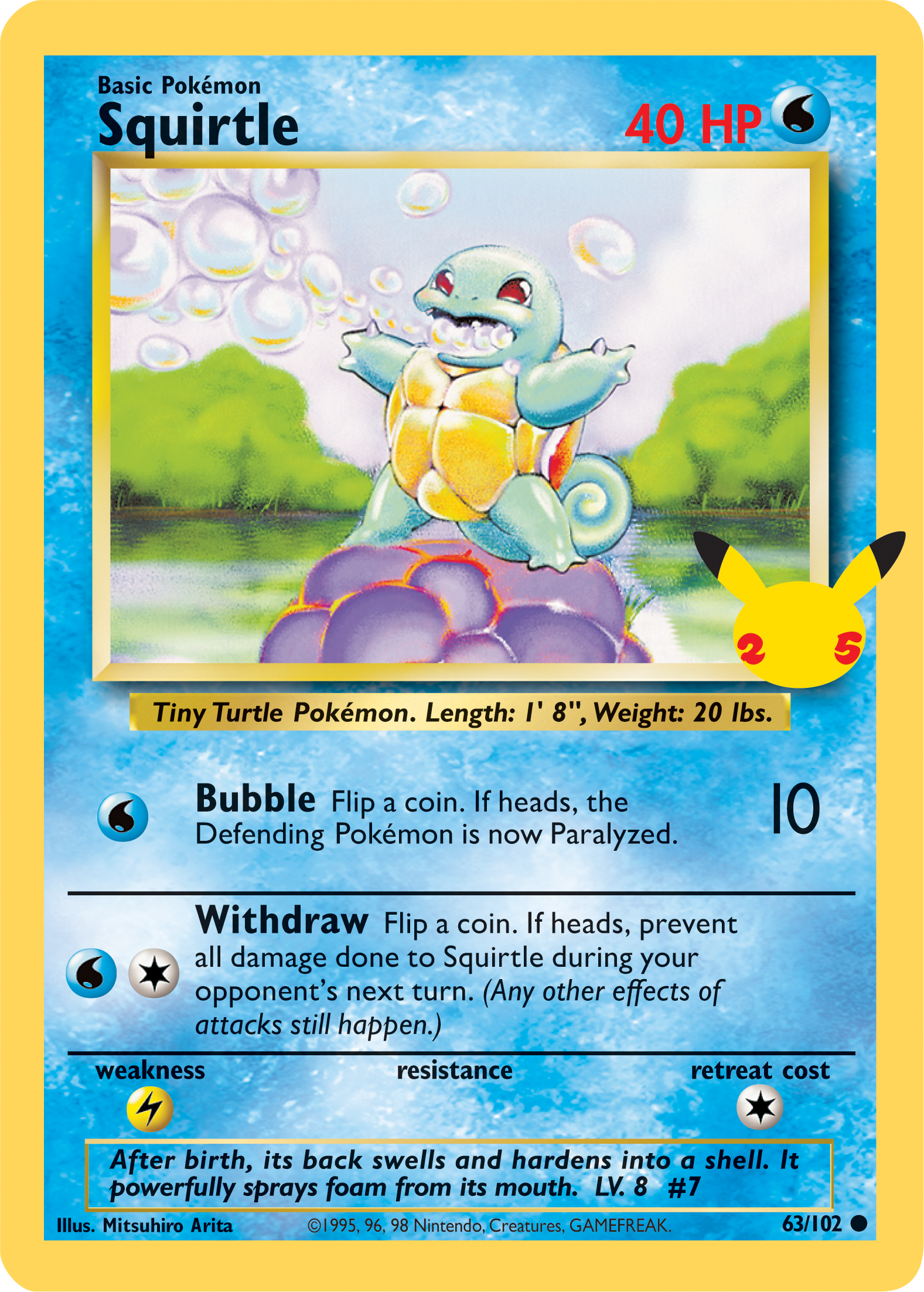 Squirtle (63/102) (Jumbo Card) [First Partner Pack] | Eastridge Sports Cards & Games