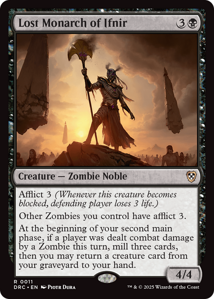 Lost Monarch of Ifnir [Aetherdrift Commander] | Eastridge Sports Cards & Games