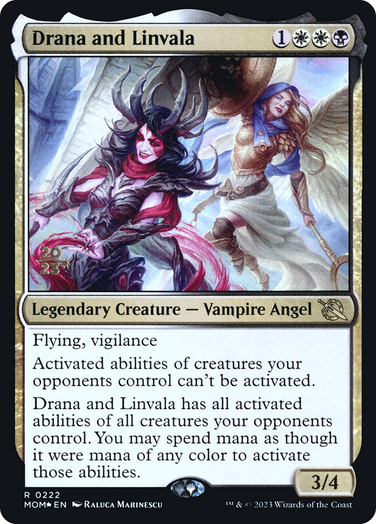 Drana and Linvala [March of the Machine Prerelease Promos] | Eastridge Sports Cards & Games