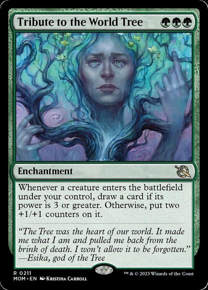 Tribute to the World Tree [March of the Machine] | Eastridge Sports Cards & Games