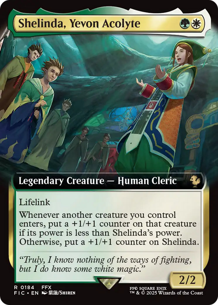 Shelinda, Yevon Acolyte (Extended Art) [FINAL FANTASY Commander] | Eastridge Sports Cards & Games